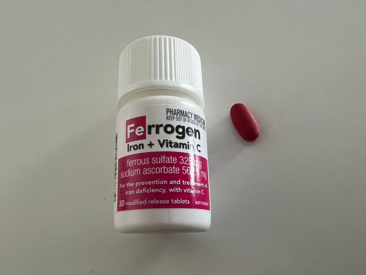 Ferrogen　鉄分サプリ　オーストラリア　出産準備